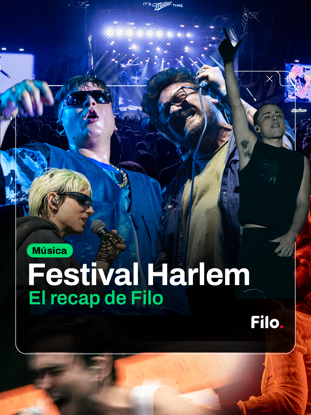 ❤️‍🔥 Así se vivió el @harlemfestival 🙌   💥 La Estación Belgrano de #SantaFe volvió a demostrar por qué es uno de los eventos más importantes de la industria nacional.  🇦🇷 El festival celebró a los diferentes artistas que tocaron en tres escenarios y convocó a gente de diversas partes del país.   🤩 La grilla del primer día emocionó a más de uno con la presencia de Guasones, Ana Milagros, YSY A, Homer el Mero Mero, Indios, Silvestre y La Naranja,  Blair, Clara Cava, MH3, Soui Uno, Turf, Sixto Yegros, Franco Rizzaro y Joystick.    🎶 El cierre estuvo a cargo de Trueno, La Vela Puerca, Cruzando el Charco, Acru, Saramalacara, Six Sex, Un Verano, Sofía Mora, Jose Gimenez Zapiola, Willy Bronca, Khappa, Feli Ruiz, Picheo 808.   💫 Además, el predio ofreció una experiencia única con diferentes actividades, gastronomía, y hasta motociclistas haciendo piruetas ‼️   🔝 Mirá algunos de los momentos destacados🔝   📲 Reviví toda la cobertura del #HarlemFestival de la mano de @Anto Punzino  @Naju , Facundo Lombardo y Lautaro Mangas en nuestras redes sociales 🔥 #Argentina #FiloNews #Festival #Música