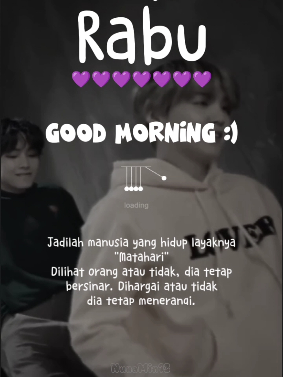 good morning Amy 🤗💜 sehat sehat ya kalian 🥰#btsxarmy #storywa #Nunamin13 #story #storytime #fyp #storyday #btsarmy #fypシ゚viral #bts 