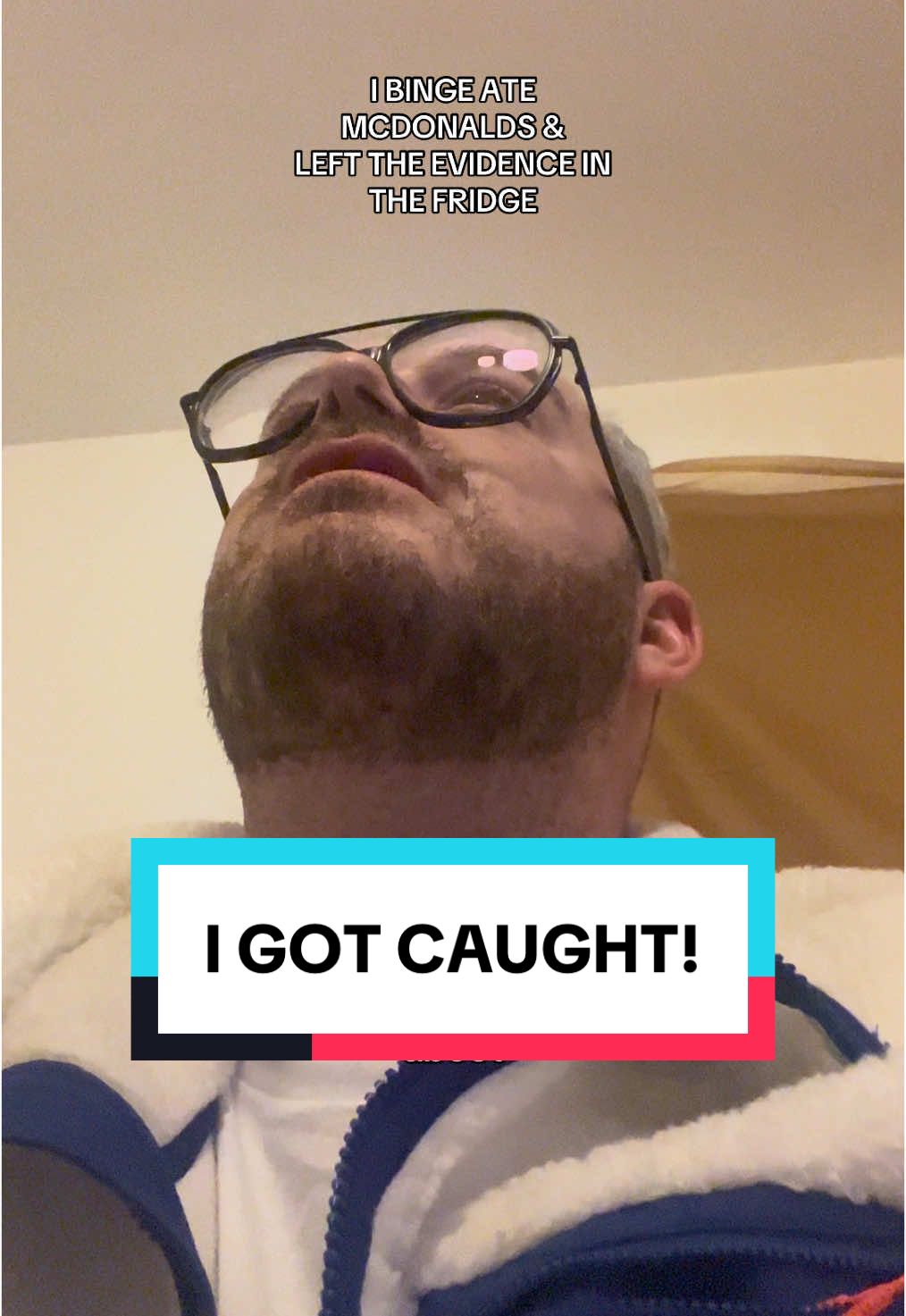 CAUGHT in a little white lie BUT it took a turn… @phresh #busted #caught #bigmac #hidingfoodfrommyboyfriend #mcdonalds 