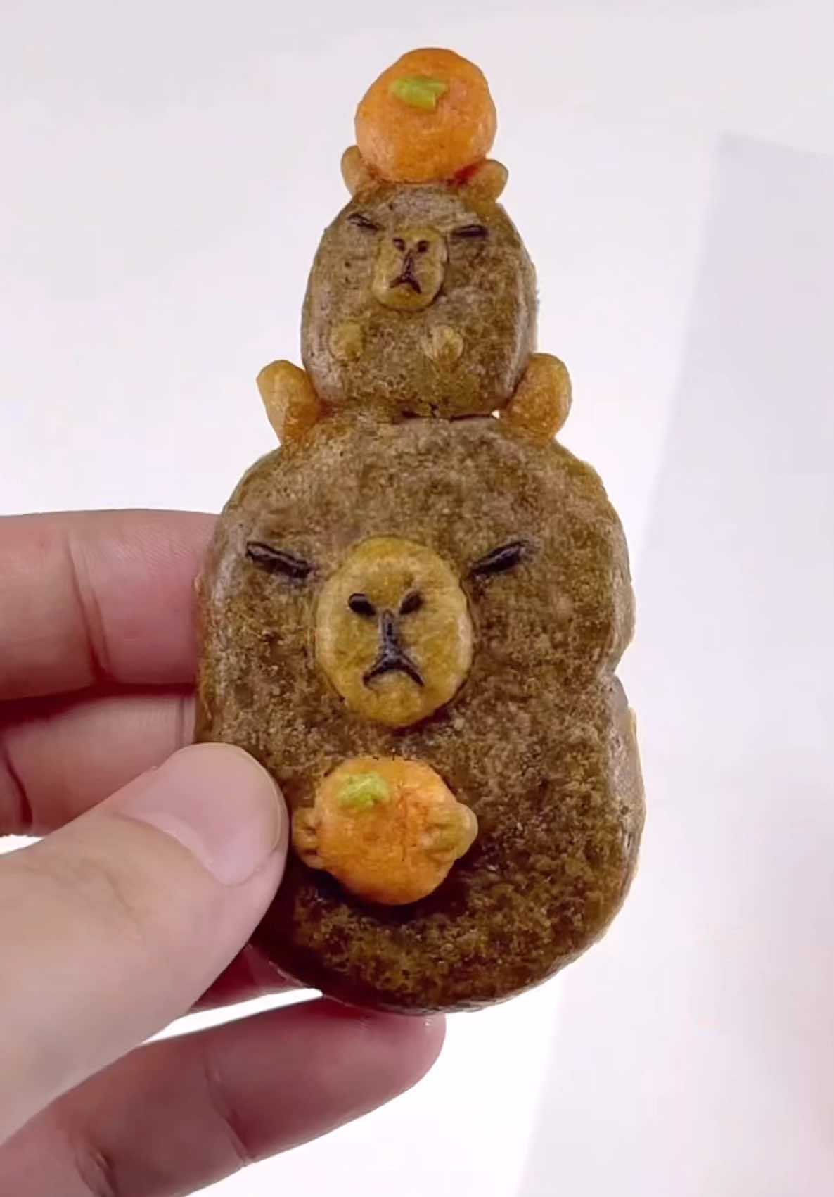 Capybara Cookie 🍪 #쿠키 #쿠키만들기 #홈베이킹 #cookies #baking #dessert