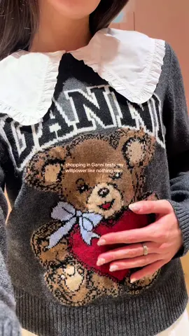 @GANNI xo your biggest fan  #ganni #gannigirls #shoppinghaul #shoppingaddict #willpower #justagirl #girlythings #ShoppingSpree #gannis #fallfashiontrends #clothinghaul #trends2024 #fashiontrends #giftguide #sweatervest #teddybear #collaredshirt 