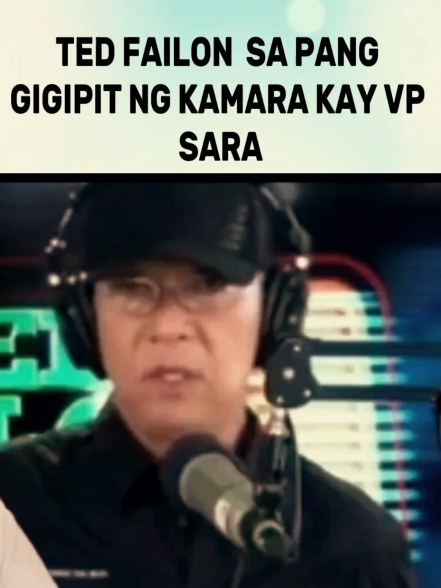 TED FAILON SA PANGIGIPIT NG KAMARA  KAY VP SARA #VPSARA2028