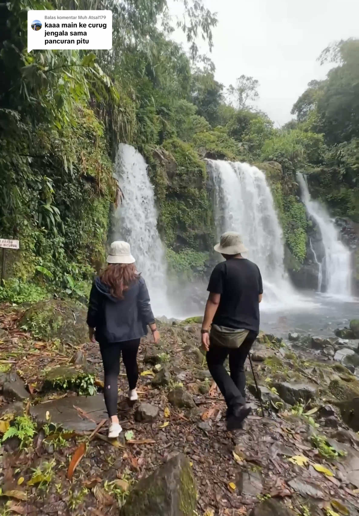 Membalas @Muh Atsal179 curug andalan sambil berendam air panas, ada curug mana lagi di deket jenggala nih? #fyp #purwokerto #curugjenggala 