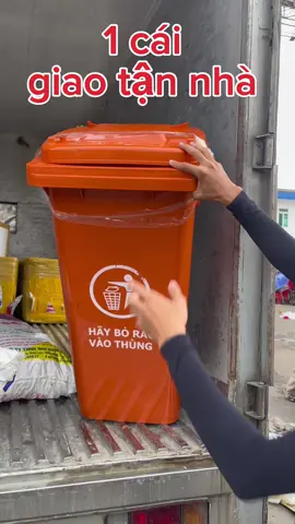 Thùng rác nhựa 120lit #xuhuong #fyp 