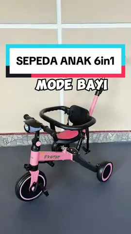 Sudah ada musik dan lampu😍 #sepedaexotic #sepedaanakroda3 #sepedaanak6in1 #sepedaanak 