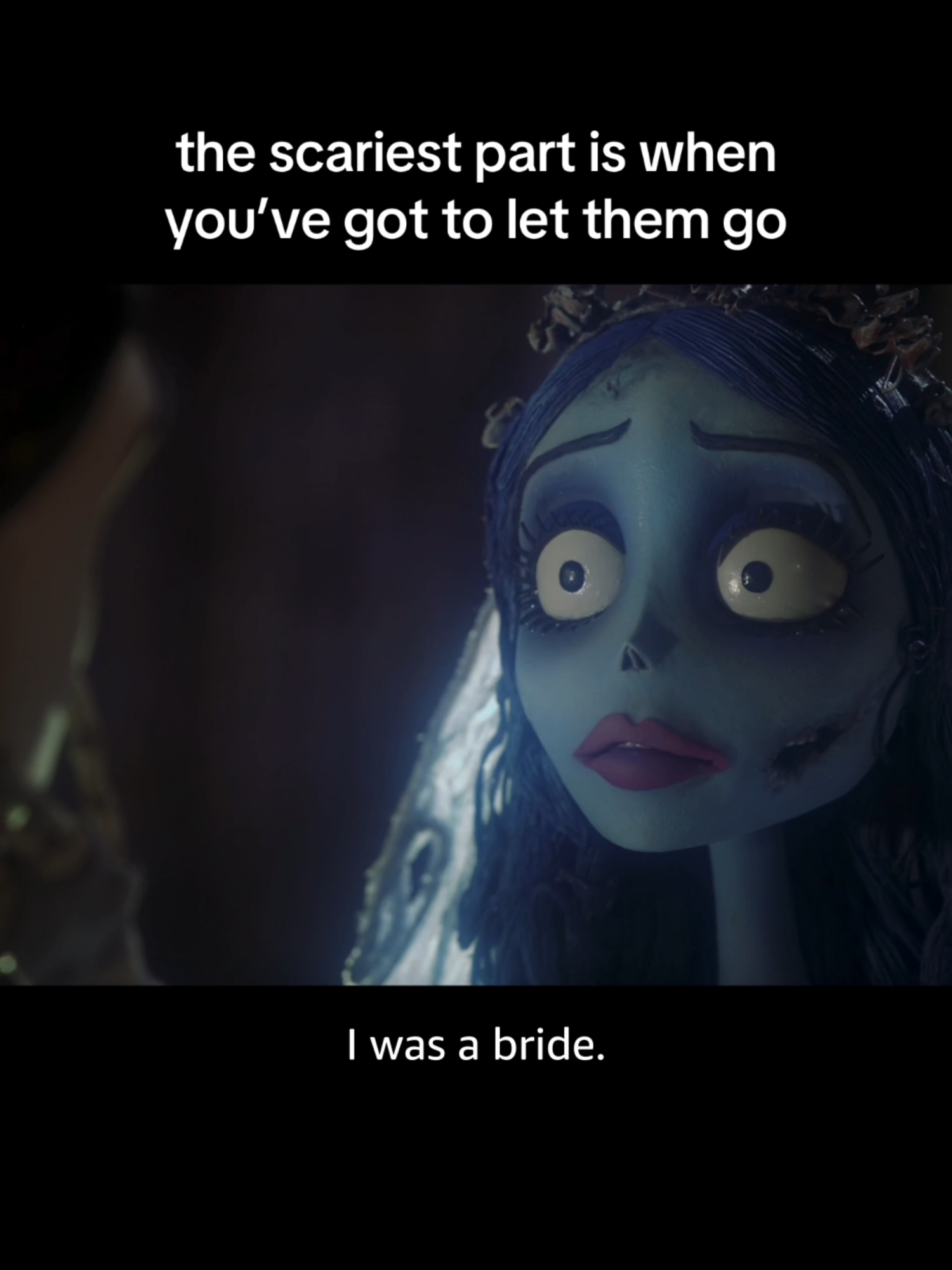 not me crying at #thecorpsebride omw to work... 💀 #corpsebride #TimBurton #helenabonhamcarter #johnnydepp #richardegrant #primevideo