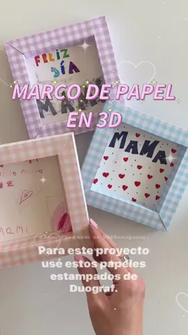 @jugandoencasa y @duograf te enseñamos a fabricar un MARCO DE PAPEL EN 3D💕 Ideal para hacer un regalo súper original con fotos o con dibujos. Es un proyecto muy fácil, aunque tenes que ser bien prolijo a la hora de medir, marcar y cortar, para que luego todo encastre perfecto 👌🏼  Si seguís todos los pasos, vas a obtener un marco de papel hermoso, hecho con tus propias manos 🙌🏻  Podes hacerlo de la medida que vos quieras, teniendo en cuenta el tamaño de la foto o dibujo que quieras enmarcar 💕 Esperamos que se animen a hacerlo en 🏠 🤩 ~~~ #jugandoen🏠 #DIY #marcodepapel #papeles #craft #kidscrafts #kidsdiy #education #diadelamadre #felizdia #regalo #regalooriginal #regalodepapel #manualidades #maternidad #familia #education #infancia #papeleriacreativa