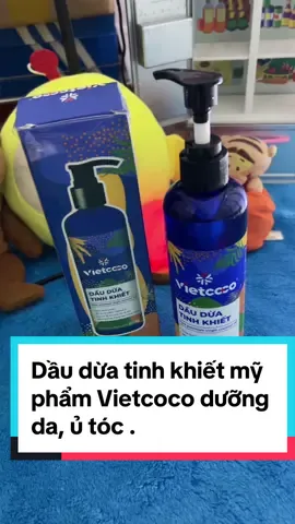 Dầu dừa tinh khiết mỹ phẩm Vietcoco dưỡng da, ủ tóc 250ml #xomngheoreviu #dauduatinhkhiet#dauduavietcoco#duongda#bongtoc#khomoi#memmindatay#sanphambanchay#xuhuong#thinhhanh#
