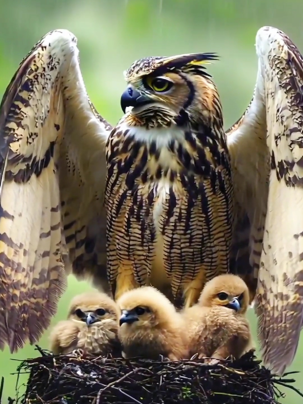 #animals #mother #wildlife #amazing #viral #foryoupage #grow #baby #owl #foryou