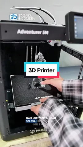 cetak impian jadi nyata! Luffy hadir langsung dari printer 3D! 🔥🤩 #3dzaiku #3dprinting #onepiece #printluffy 