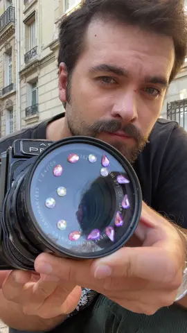 Diamond Camera Filter 🤯📷 #jeanblack #viral #photographer #viralvideos #hasselblad #kodak #fyp #cat #tech #style #Lifestyle #mamiya #film #lomography #asmr