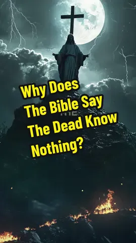 Why Does The Bible Say The Dead Know Nothing? #christiantiktok #kindnessstories #Heavenlyfather #Lord #Jesus #prayer #holyspirit #pray #Bibleverses #Christianliving  #Heaven #Jesusbeforecreation #Jesus #believeinJesus  #biblestudy #deadknownothing 