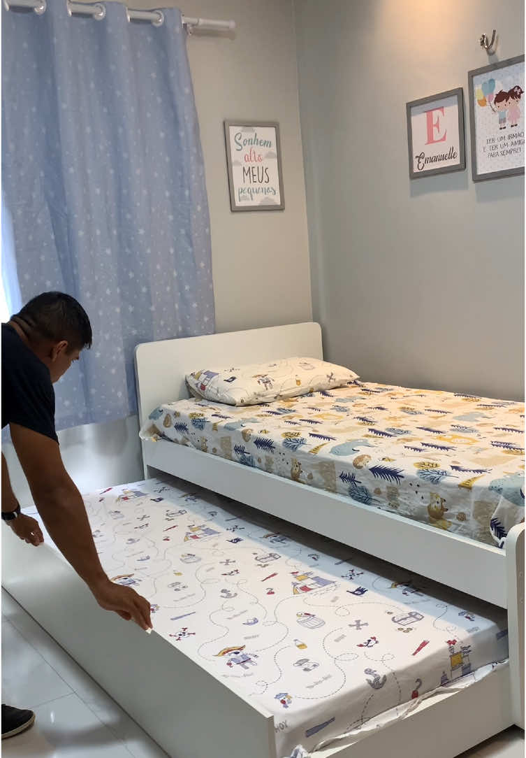 Organizando o quarto das crianças ✨  #quarto #quartoinfantil #bicama 