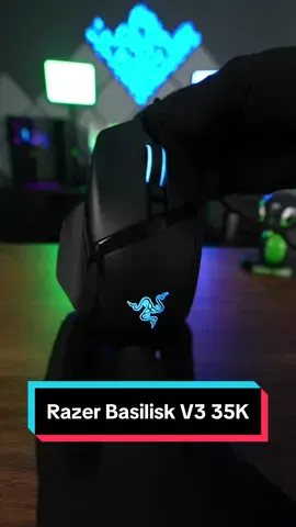 Stand out amongst the rest. The all-new Razer Basilisk V3 35K ⚡️ #razer #gamer #gamingmouse #rgb
