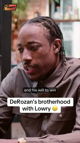 DeMar DeRozan explains the origins of his bond with Kyle Lowry 🤝 #theshiftsports #NBA #torontoraptors #demarderozan 