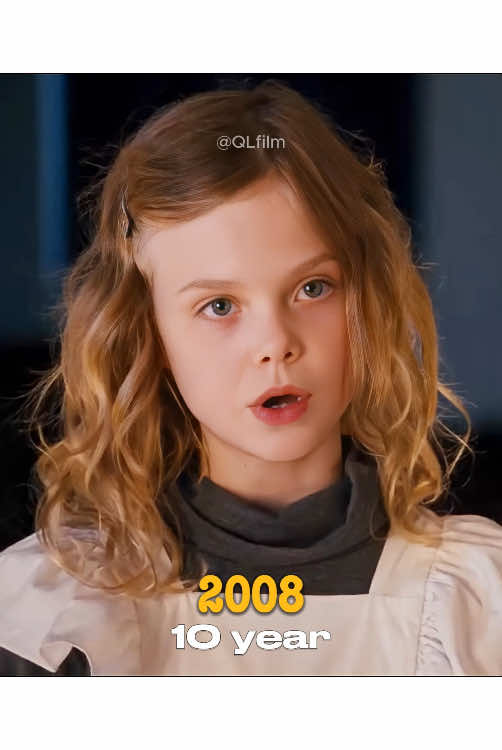 Elle Fanning evolution #ellefanning #evolution #throughtheyears #thenvsnow 