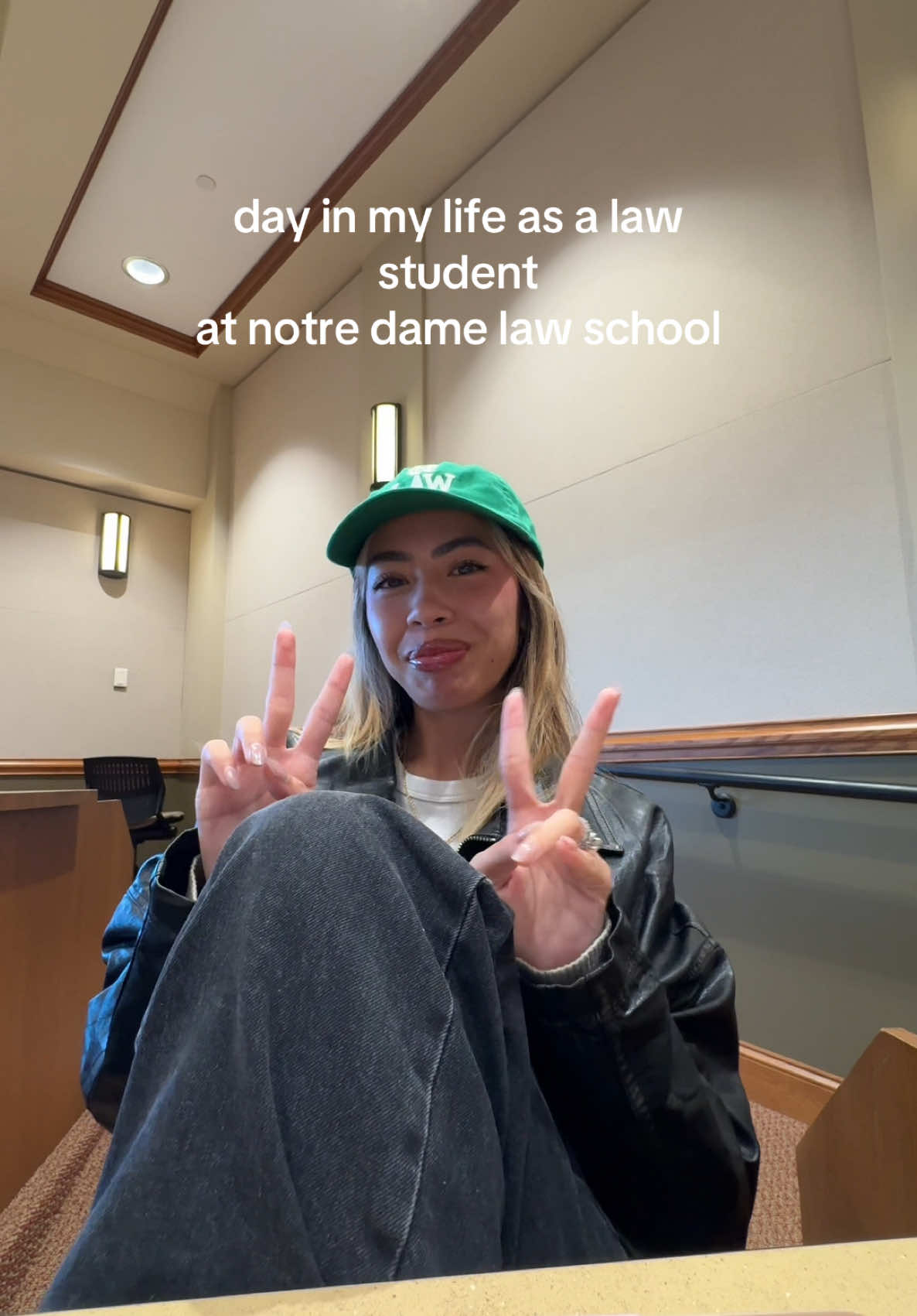 day in my life as a law student #lawstudent #lawschool #notredame 