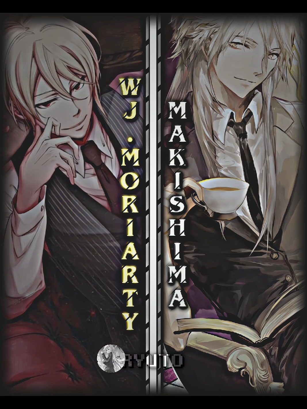 drunk editing ig (sorry for the mid edit) #anime #manga #animeedit #moriartythepatriot #williamjamesmoriarty #makishima #psychopass #outsmart #fy 