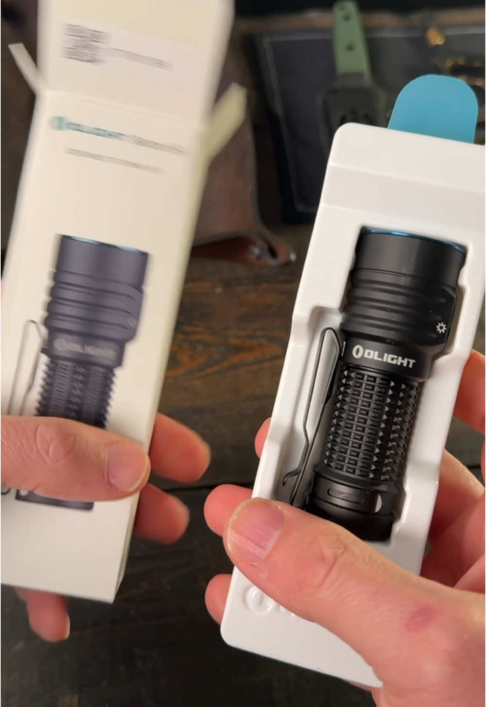 Unboxing the Olight Baton Turbo Compac EDC Flashlight  #edc #compact #flashlight #everydaycarry #edcxtiktok #edcgear #unboxing #olight #TikTokShop #youtuber @OLIGHT  