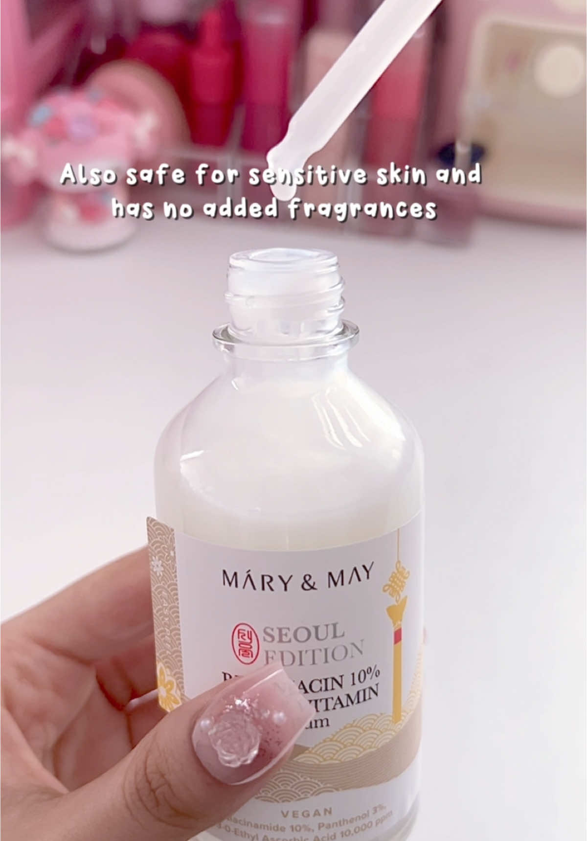 @Mary&May Official serum ˚ ༘♡ ·˚ #seoulriceserum #riceserum #marynmay #marynmayinseoul #seoulserum #marynmayserum #veganbeauty #skincareroutine #koreanskincare #kbeauty #koreanbeauty #skincare  #antiaging #glassskin #fyp #viralvideo #wonyoungism #foru #blowup 