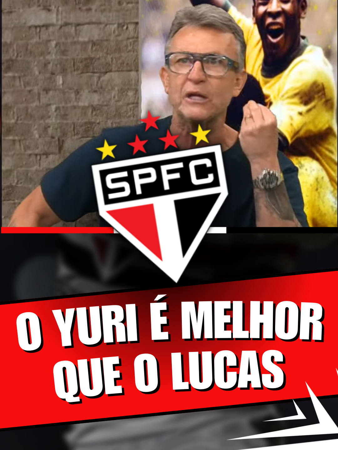 Yuri Alberto x Lucas Moura! O Neto nem é clubista...  #SPFC #SaoPauloFC #saopaulo #morumbi #soutricolor #tricolorpaulista #tricolordomorumbi