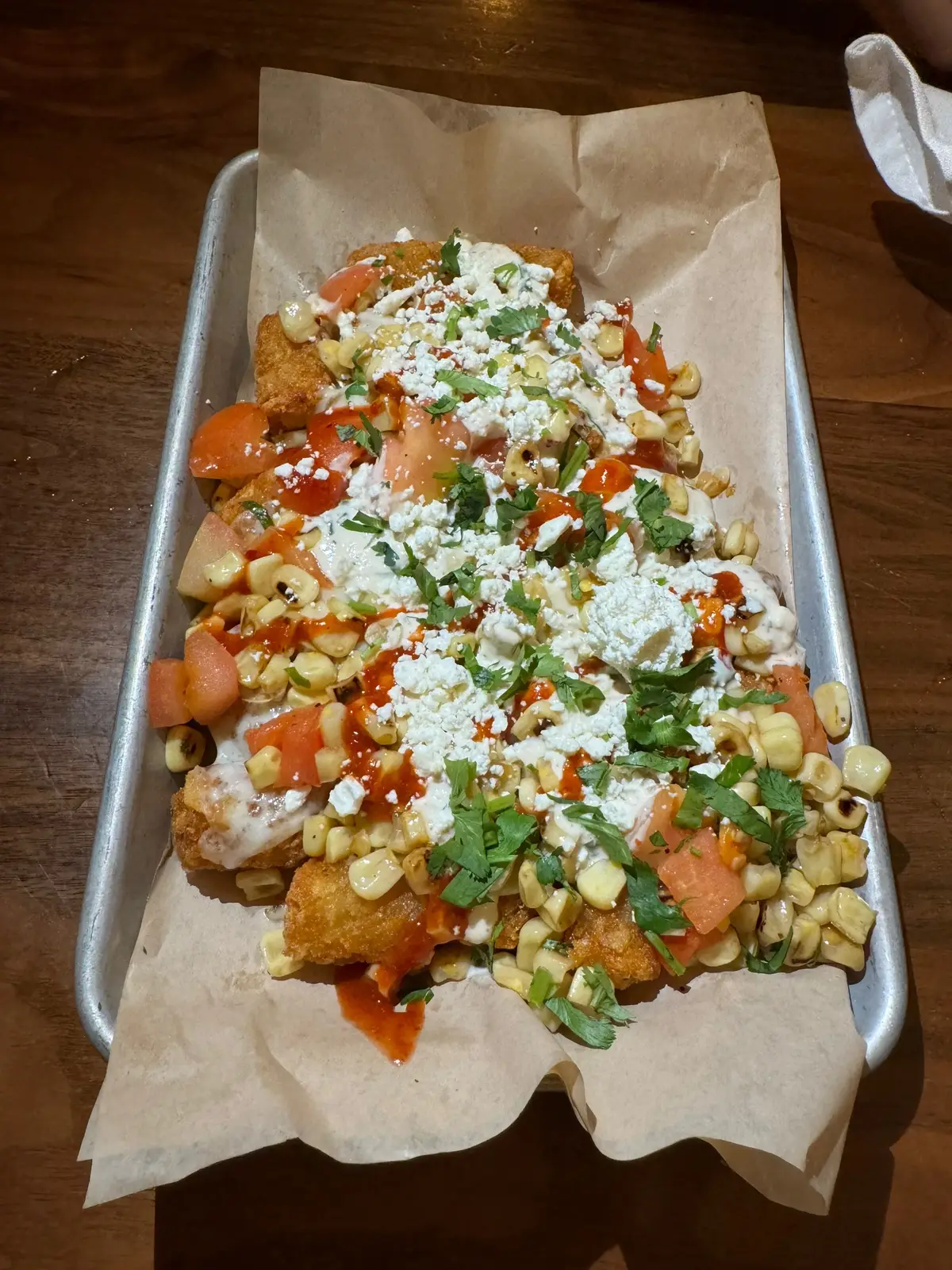 Can you believe last night was the first time we visited Lazy Dog?! Primera vez comiendo en el restaurante Lazy Dog en Corona Ca. It was so good and their customer service was great. We heard from some friends of ours that we’ve gotta try their Sunday brunch!! Have you guys tried their Sunday brunch before?? What do you guys think?  Everything we ordered…todo lo que ordenamos, y por qué no?  1. Street corn tots $10.50 (You must try cause they were so good!! 😭)  2. Tex-Mex Salad $17.95 3. Fried Chicken Dinner $21.95 (Jake ordered this plate but Mason & me kept stealing some from Jake cause the chicken and mashed potatoes were so good!!)  4. BBQ Ranch Bacon Burger $17.50  What plate do you recommend for next time??  @Lazy Dog Restaurants  #lazydog #WhereToEat #inlandempire #DinnerIdeas #RestaurantReview #restaurants 