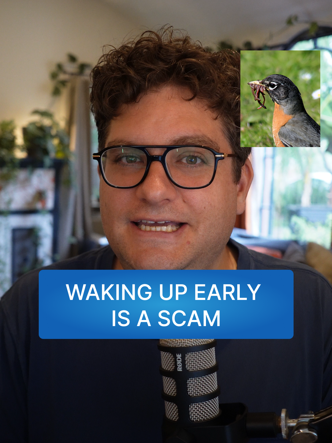 Waking up early is a scam.