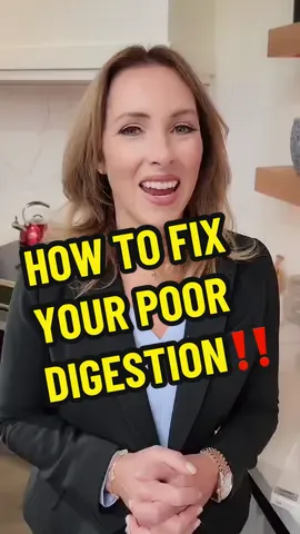 How to fix POOR digestion in 3 easy steps‼️   Struggling with poor digestion? Say goodbye to bloating, discomfort, and fatigue! In this video, Dr. Janine shares her 3 simple yet powerful steps to fix poor digestion fast. From identifying the underlying causes to making sustainable lifestyle changes, Dr. Janine's expert advice will have you feeling lighter, more energized, and confident in no time. Watch until the end to learn how to take control of your digestive health and start living the life you deserve! #digestion #guthealth