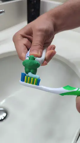 now comes with toothpaste #shrek #toothpaste #stockingstuffers 
