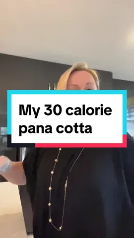 My 30 calorie pana cotta helping me on my pre travel 14kg weightloss journey. #traveltok #weightloss #travel 