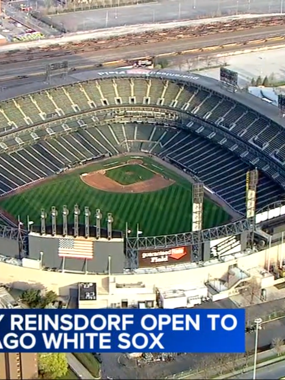 Jerry Reinsdorf is open to selling the White Sox, according to a report by The Athletic. A White Sox spokesperson told ABC7 Chicago they would not comment on speculation.