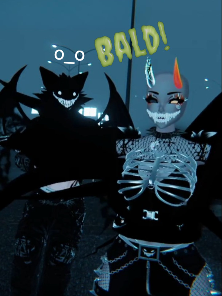 She's BALD! BAALD!! D: Male avatar is called Ryker, OUT SOON! #vr #vrchat #vrchatmemes #vrchatfunny #backrooms #vrc #vrchatcomedy #vrchatavatar #vrchatmoments #vrchatfunnymoments #vrchatfurry #halloween #spookyseason #cryptid #smiler #backroomssmiler #goth #goofyahh #voidsugar #ryker #bald #baldavatar #crayoneater #sped #derp #derpy #goth #voidsugarthesmiler