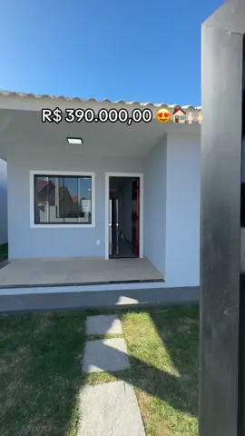 Simples e aconchegante 🥰🏠 Com área gourmet incrível 😍 #casa #Home #imovel #casanova 