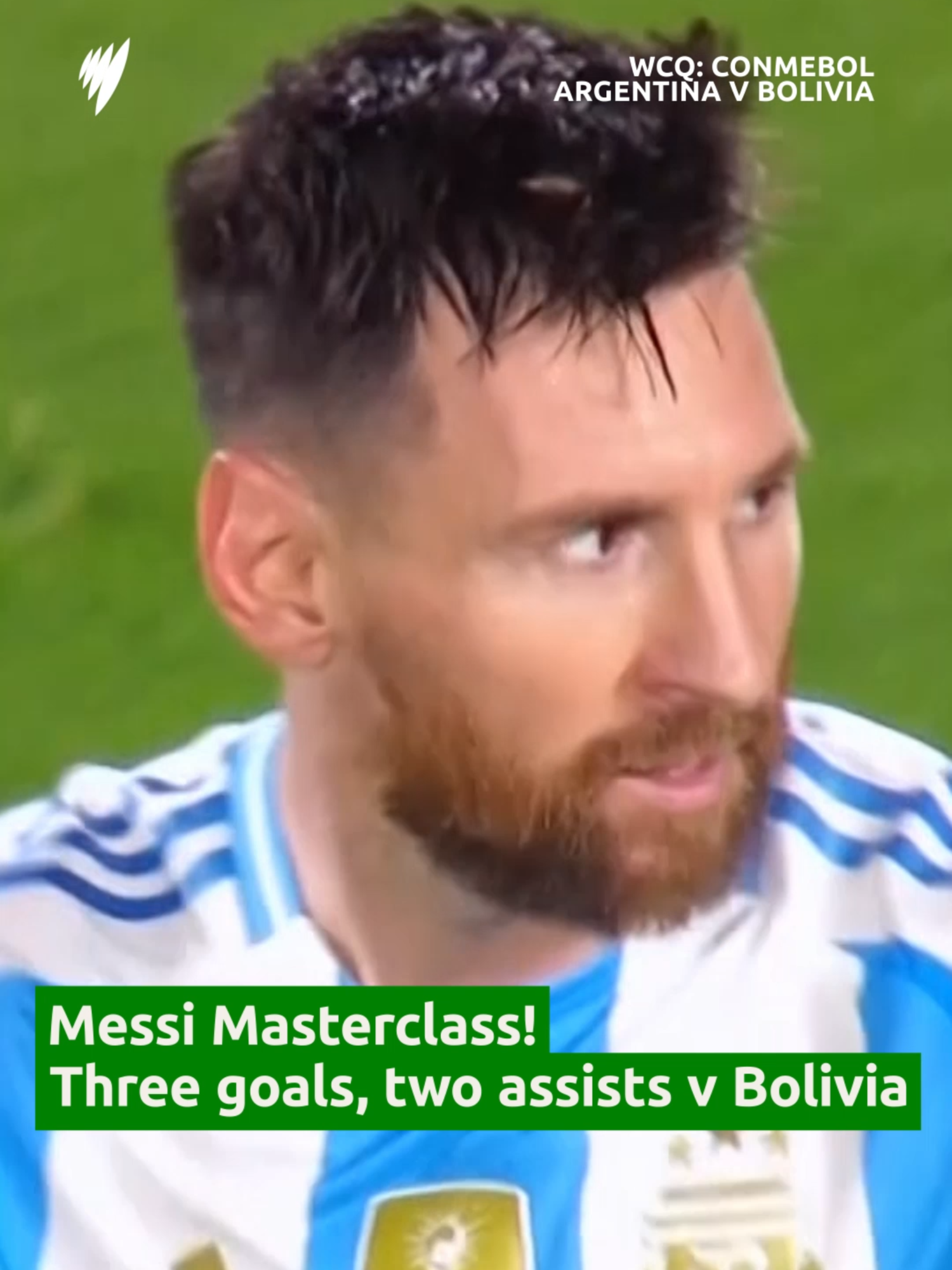 We still can't get over this MASTERCLASS from Lionel Messi against Bolivia. 😍  #fifaworldcup | #footballtiktok | #Messi