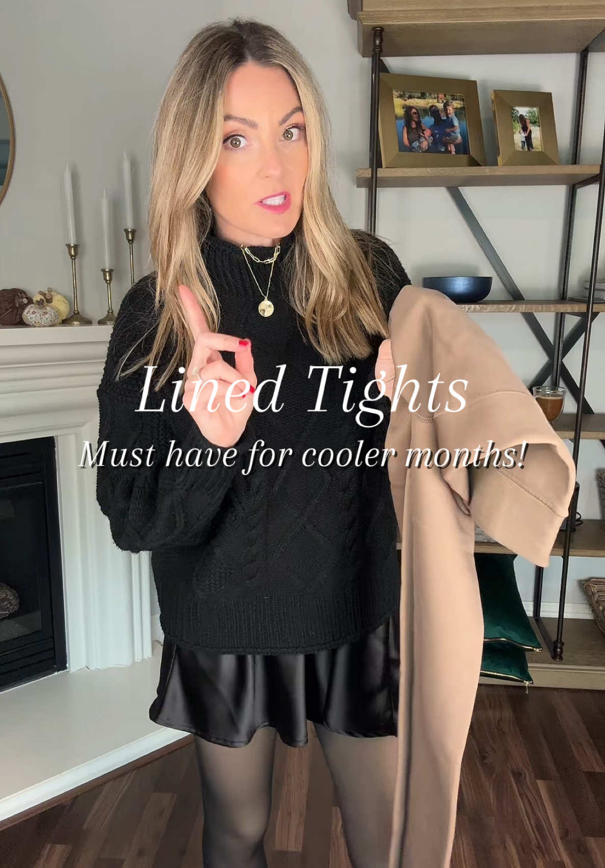 These lined tights are a must have in the fall/winter when you still want to wear the shorter skirts/dresses but stay warm!!! This is a 2pack! #tights #leggings #winterwear #winterfashion #outfit #winteroutfit #skirtoutfits #outfitinspo #falldealsforyou #tiktokshopblackfriday #tiktokshopcybermonday #SuperBrandDay #tiktokshopholidayhaul #treasurefinds 