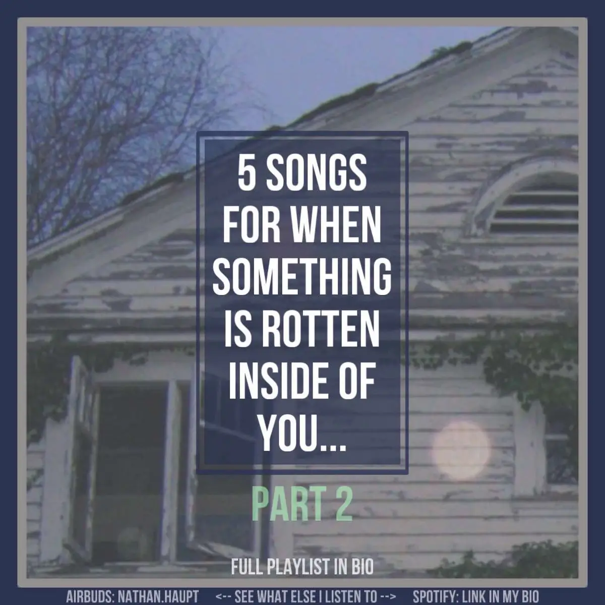 i am so excited to share the songs on this playlist they are so gut wrenching #playlist #musictaste #song #sadmusic #thoughtdaughter #musicrecommendations #discovermusic #musicforyou #whatareyoulisteningto #indiemusic #searows #housesong #martingale #sadsong #skullcrusher #phoebebridgers 