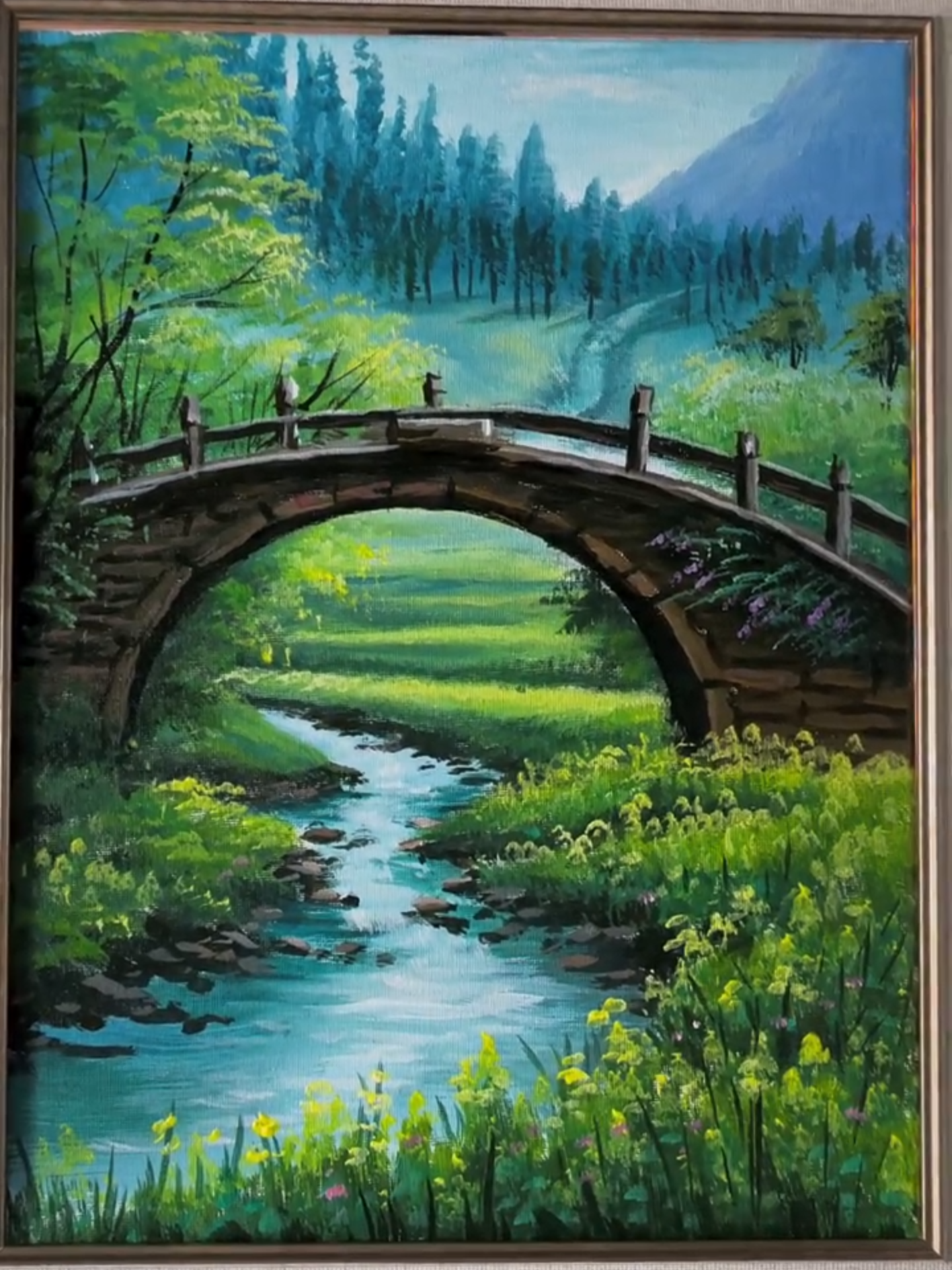 How to draw beautiful scenery with acrylic #sceneryvideosy#draw#acrylic #beautiful#acrylicnail #acrylicpainting #illustration #scenery #naturephotography📷 #natureathome #drawings