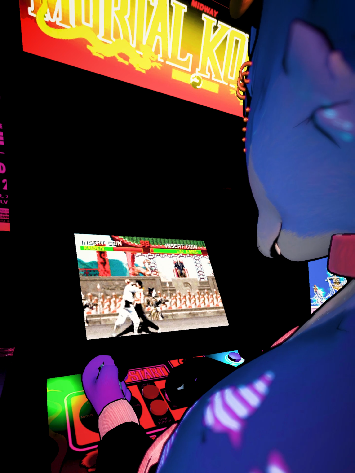 VRChat Arcade World Filled With Old Games! ~ #vrchat #gaming #vr #streamer #vtuber #femboy #vtuberclips