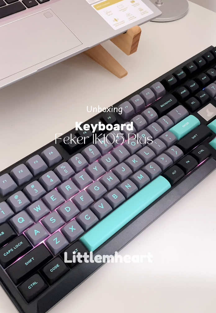 Bàn phím Feker IK105 Plus #banphimco #banphimbluetooth #unboxing #keyboard #xuhuong #fekerkeyboard #fypシ 
