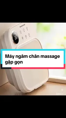 Máy ngâm chân massage tự động gấp gọn