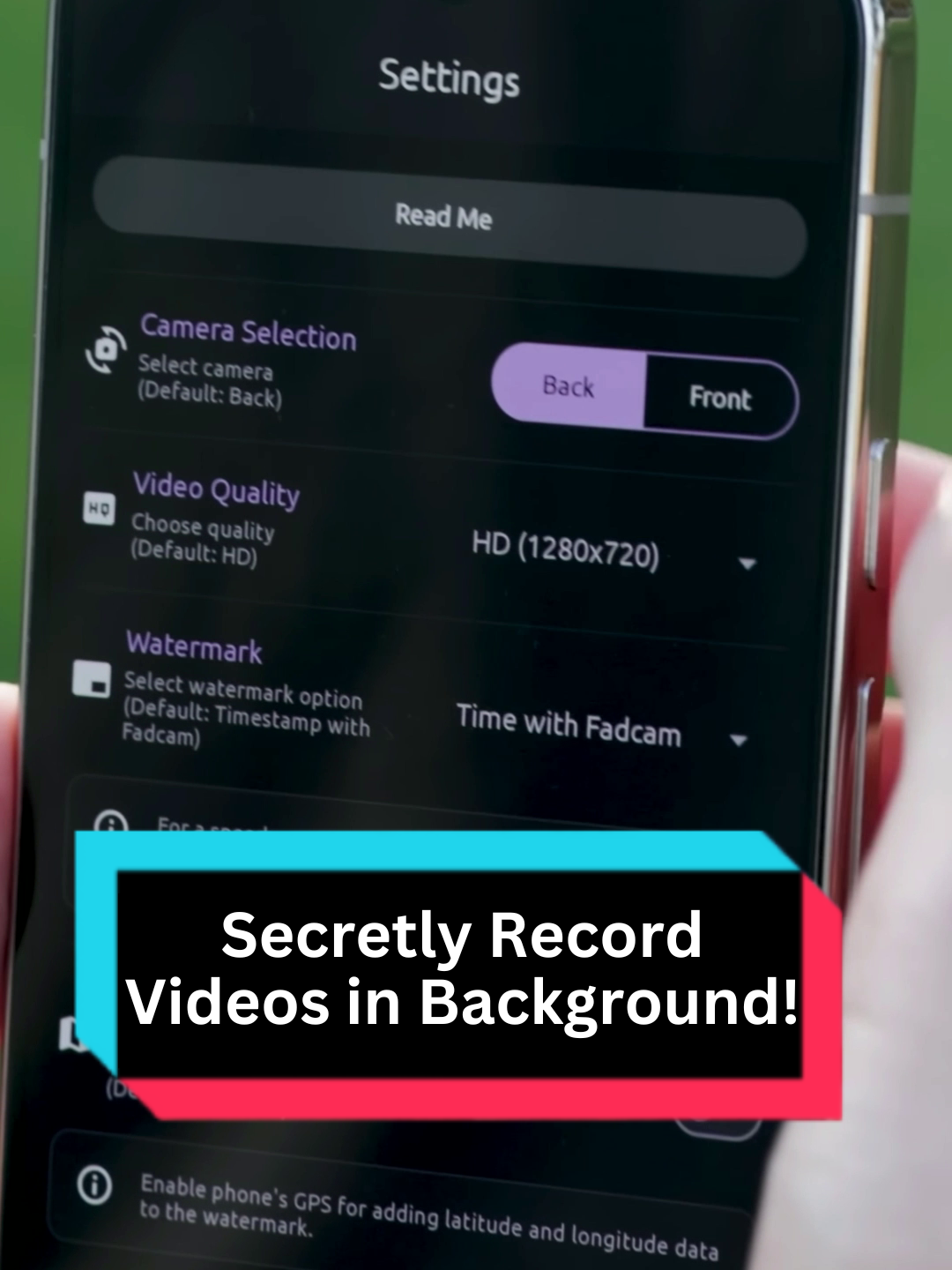 Record Videos in the Background! #androidapp #foryou #explore #androidhacks #foryoupage #tiktokexplore #explorepage #android