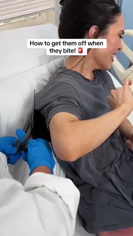 How to get them off when they bite! 🚨