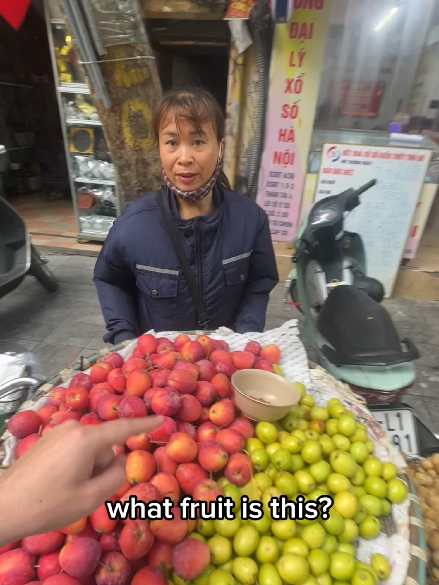 $1 fruit in Vietnam 🇻🇳 #vietnam #usa #streetfoods #travel #food