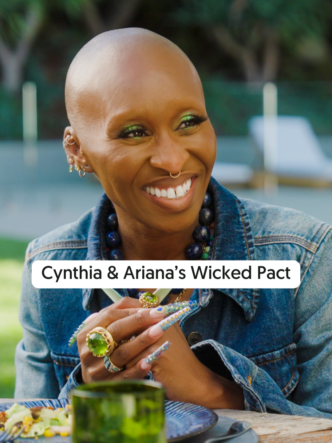 Hearing how close @cynthiaerivo and @arianagrande worked together on each other's vocals while filming #Wicked makes COMPLETE sense when you watch the movie.  They are a powerhouse duo. The movie and their performances are incredible!! Watch the full #HouseGuest episode with Cynthia on my YouTube! #cynthiaerivo #elphaba #wickedmovie #ariana #arianagrande #glinda