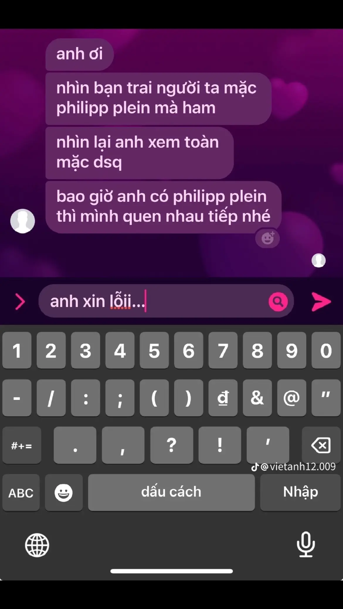 Anh thua rồi vì anh khong có PHILIP PLEN ! 