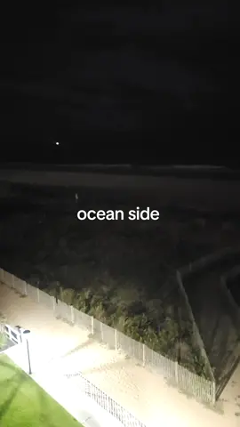ocean side night view 