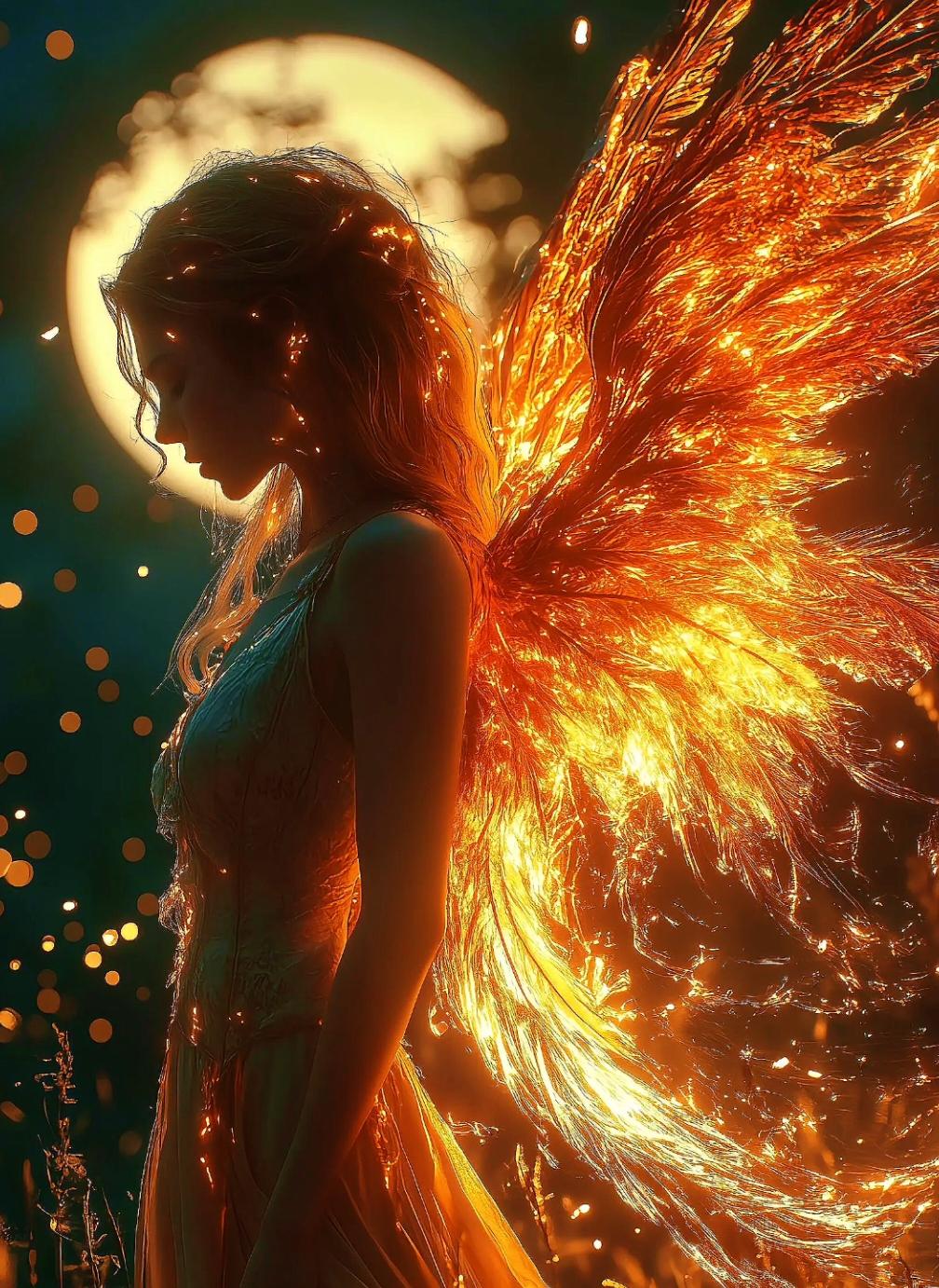 Live Wallpaper | Fire Kissed Fairy #livewallpaper4k #livewallpaper #4klivewallpaper #aiart #aicontent #fantasy #fantasyart #aifantasy #bluewizardstudios 