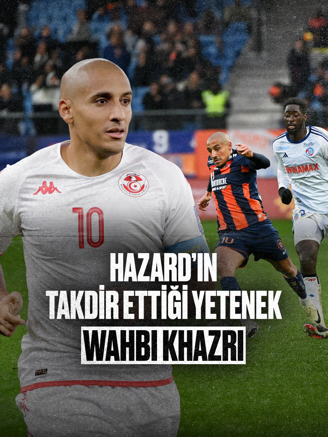 🤙🏼 Prime Hazard'ın takdir ettiği 10 numara: Wahbi Khazri. #gdhspor #wahbikhazri #sunderland #chelsea #PremierLeague