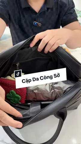 Cặp da công sở chỉ hơn 100 #capdacongso #capda #capdadunglaptop #xuhuong #muataitiktok #nhanrucro 