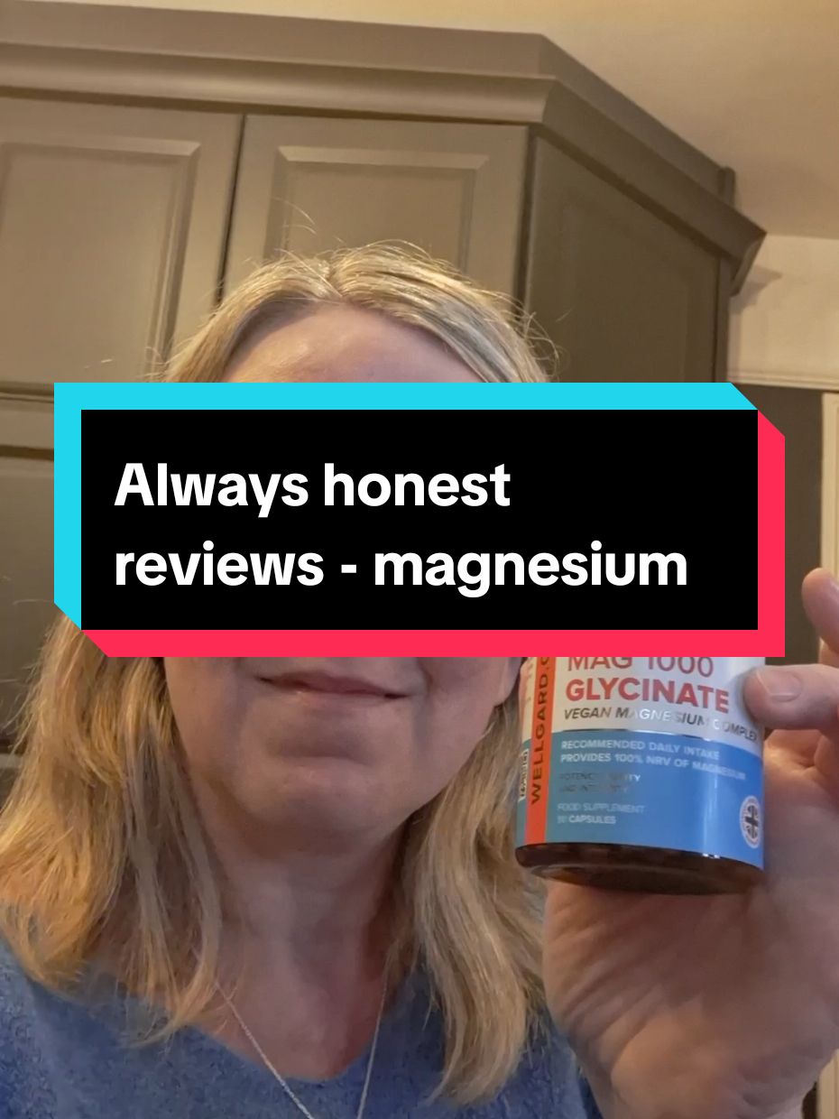 #alwayshonestreviews #honestreview #honesty #magnesium #sleep #bettersleep #magnesiumglycinate #wellgard 